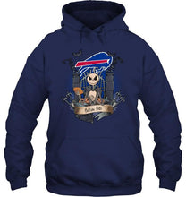 Load image into Gallery viewer, Buffalo Bills Jack Skellington shirt