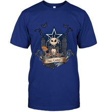 Load image into Gallery viewer, Dallas Cowboys Jack Skellington shirt