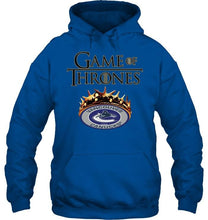 Load image into Gallery viewer, Vancouver Canucks game of thrones crown shirt