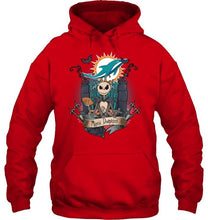 Load image into Gallery viewer, Miami Dolphins Jack Skellington shirt