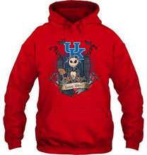 Load image into Gallery viewer, Kentucky Wildcats Jack Skellington shirt