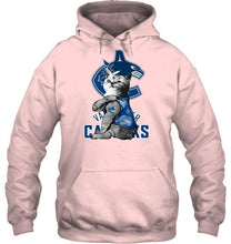 Load image into Gallery viewer, Vancouver Canucks tattoo cat funny fan t shirt