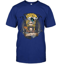 Load image into Gallery viewer, Jacksonville Jaguars Jack Skellington shirt