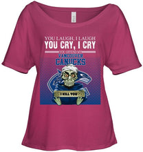 Load image into Gallery viewer, You offend my Vancouver Canucks i kill you baby achmed funny fan t shirt