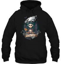 Load image into Gallery viewer, Philadelphia Eagles Jack Skellington shirt