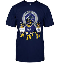 Load image into Gallery viewer, Vancouver Canucks Rottweilers fan shirt