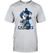 Load image into Gallery viewer, Vancouver Canucks tattoo cat funny fan t shirt
