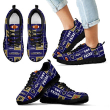 Load image into Gallery viewer, Colorful Pride Flag Baltimore Ravens Sneakers
