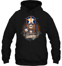 Load image into Gallery viewer, Houston Astros Jack Skellington shirt