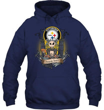 Load image into Gallery viewer, Pittsburgh Steelers Jack Skellington shirt