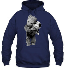 Load image into Gallery viewer, Groot Jack Skellington doll shirt