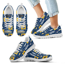 Load image into Gallery viewer, Colorful Pride Flag Buffalo Sabres Sneakers