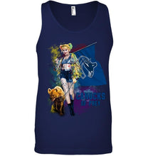 Load image into Gallery viewer, Vancouver Canucks of prey harley quinn fan t shirt