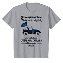 Load image into Gallery viewer, Once upon a time a girl really loved jeeps and Vancouver Canucks it was me