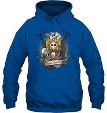 Load image into Gallery viewer, Nashville Predators Jack Skellington shirt