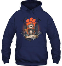 Load image into Gallery viewer, Clemson Tigers Jack Skellington shirt