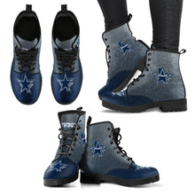 Load image into Gallery viewer, Dallas Cowboys Men's Leather Boots