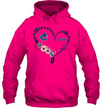 Load image into Gallery viewer, Vancouver Canucks butterfly heart hoodie