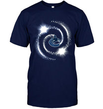 Load image into Gallery viewer, Vancouver Canucks glittering star tornado shirt