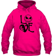 Load image into Gallery viewer, Love Jack Skellington Sally shirt