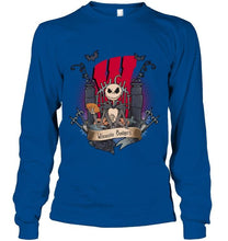 Load image into Gallery viewer, Wisconsin Badgers Jack Skellington shirt