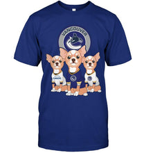 Load image into Gallery viewer, Vancouver Canucks Chihuahuas fan shirt