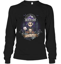 Load image into Gallery viewer, Colorado Rockies Jack Skellington shirt