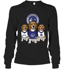 Load image into Gallery viewer, Vancouver Canucks Beagles fan shirt