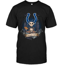 Load image into Gallery viewer, Indianapolis Colts Jack Skellington shirt