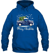 Load image into Gallery viewer, Vancouver Canucks merry christmas christmas tree truck t shirt