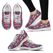 Load image into Gallery viewer, Colorful Pride Flag Colorado Avalanche Sneakers