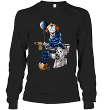 Load image into Gallery viewer, IT Vancouver Canucks Leafs in toilet halloween shirt