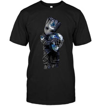 Load image into Gallery viewer, Groot hugs Vancouver Canucks ice hockey lover shirt