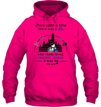 Load image into Gallery viewer, Once upon a time there was girl really loved Vancouver Canucks it was me mickey disney castle shirt