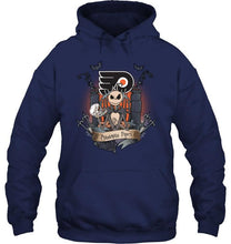 Load image into Gallery viewer, Philadelphia Flyers Jack Skellington shirt