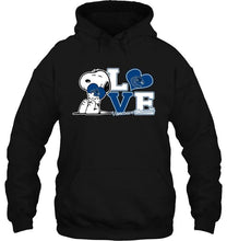 Load image into Gallery viewer, Snoopy loves Vancouver Canucks fan shirt
