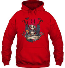 Load image into Gallery viewer, Wisconsin Badgers Jack Skellington shirt