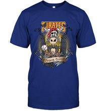 Load image into Gallery viewer, Pittsburgh Pirates Jack Skellington shirt