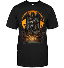 Load image into Gallery viewer, Kiss jack skellington halloween shirt