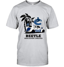 Load image into Gallery viewer, Beetle Vancouver Canucks on beach shirt