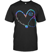 Load image into Gallery viewer, Let's go Vancouver Canucks dyed nurse scope love shirt