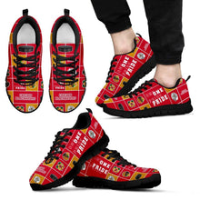 Load image into Gallery viewer, Colorful Pride Flag Chicago Blackhawks Sneakers