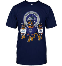 Load image into Gallery viewer, Vancouver Canucks Rottweilers fan Rottweilers fan shirt