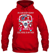 Load image into Gallery viewer, On dark desert high way Cool wind in my hair Vancouver Canucks hippie car shirt