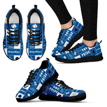 Load image into Gallery viewer, Pride Flag Los Angeles Dodgers Sneakers