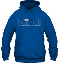 Load image into Gallery viewer, Fathor Vancouver Canucks like normal father only stronger shirt