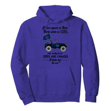 Load image into Gallery viewer, Once upon a time a girl really loved jeeps and Vancouver Canucks it was me