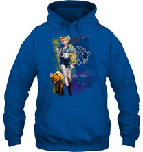 Load image into Gallery viewer, Vancouver Canucks of prey harley quinn fan t shirt