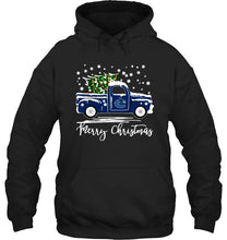 Load image into Gallery viewer, Vancouver Canucks merry christmas christmas tree truck t shirt