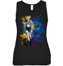 Load image into Gallery viewer, Vancouver Canucks of prey harley quinn fan t shirt